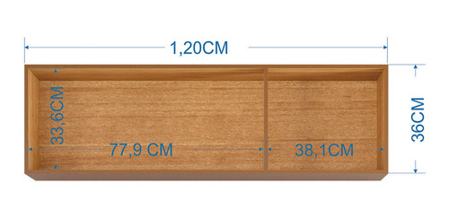 Imagen 2 de 3 de Mueble Superior De Cocina 3 Puertas Blanco 36 Cm * 120 Cm
