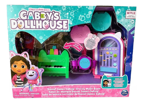  Casa De Muñecas Gabbys Dollhouse Set Ambientes Acc Premium