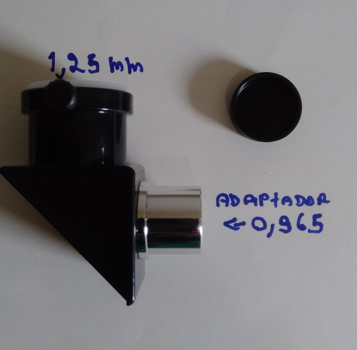 Diagonal Adaptadora Para Telescópio 0,965 Com Barril 1,25 P.