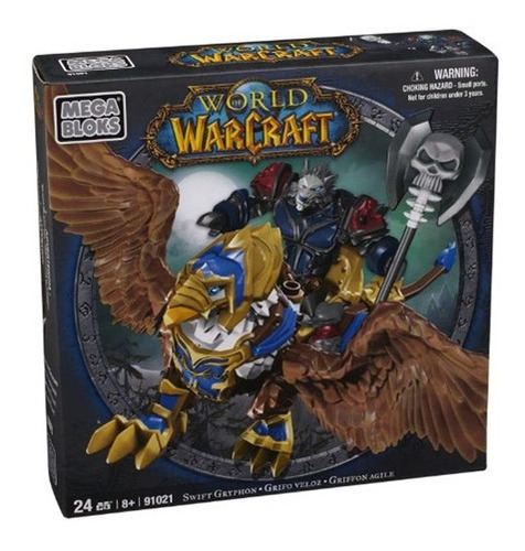 Mega Bloks World Of Warcraft Caballero De La Muerte Gryphon