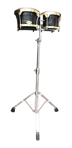 Bongo Profesional + Soporte + Llave De Afinar