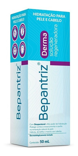 Bepantriz Derma Solução Regeneradora Spray 50ml Cimed Tipo De Embalagem Frasco