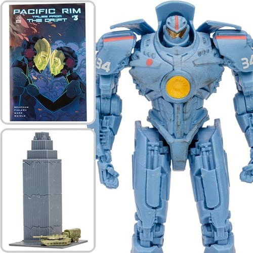 Mcfarlane: Titanes Del Pacifico - Gipsy Danger Con Comic