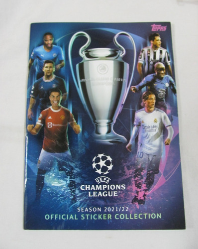 Albúm Figuritas Champions League 2021-2022. Vacio