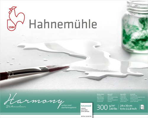 Block Hahnemuhle Harmony Watrecolour 24x30cm 8764microcentro