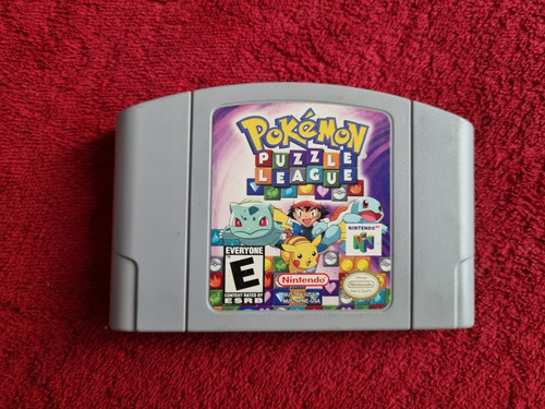 Pokémon Puzzle League 64 Cartucho Original Nintendo 
