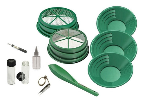 Batea Set Cribador Cribar Lavar Oro Tiendas Caracas Maracay