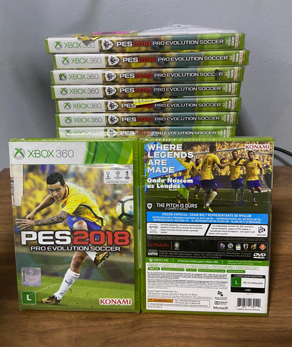 Jogo Xbox 360 Pes 2018 - Original Lacrado