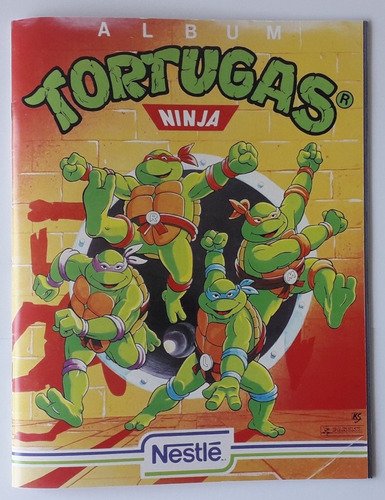 Album Tortugas Ninja Vintage Impreso