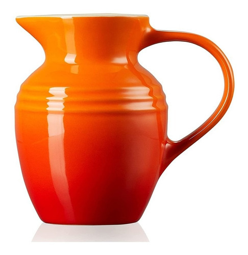 Jarra De Cerâmica 600ml - Oficial Le Creuset - Laranja