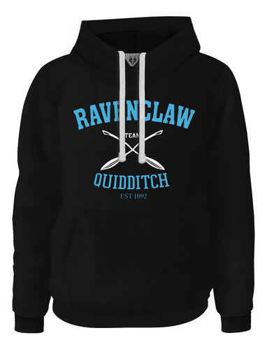 Hoodie Buzo Buso Saco Ravenclaw Quidditch Harry Potter