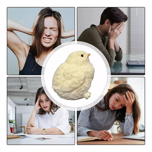 - 2x Pollitos Blandos Taba | 3 Pulgadas Taba Squishy Pollo
