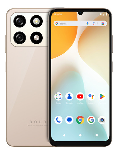 Blu Bold K5 4g 64 Gb Crema 4 Gb Ram (+4 Gb Ram Virtual) Crema