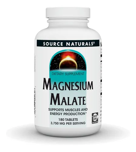 comprar Supplement Source Naturals, Malato De Magnesio, 3750 Mg, 180