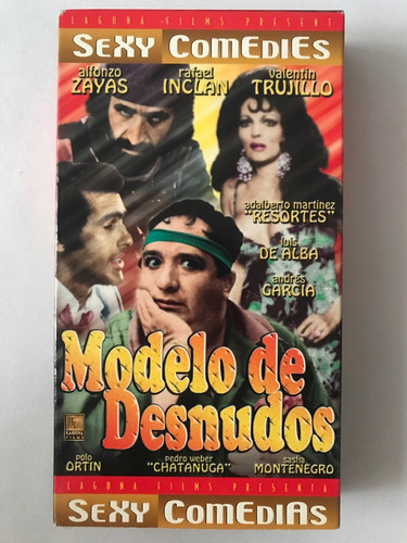 Modelo De Desnudos Vhs Sasha Montenegro Sexycomedia Cine Mex