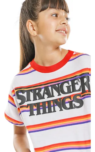 Playeras stranger things niña sale
