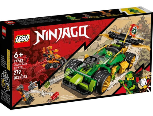 Lego Ninjago Coche De Carrera De Lloyd Evo 279 Pzs Febo