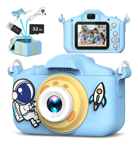 Camara Fotografica Hd Para Niños Regalos De Navidad