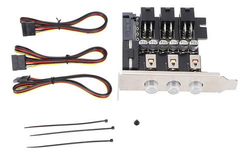 Sistema De Control De 3 Discos Duros Hdd Ssd Power 2 Channel