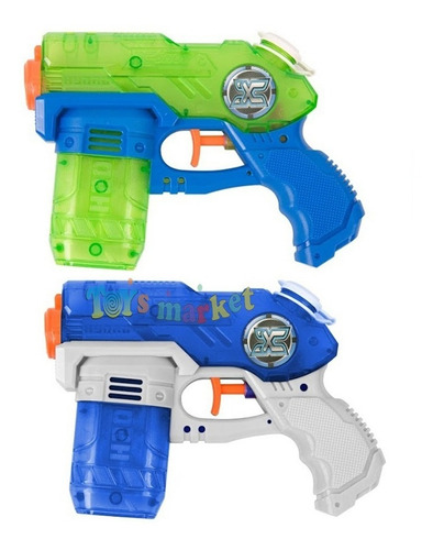 Imagen 3 de 9 de Pistola De Agua Doble Soaker 2 Unidades Zuru Pileta Bestway