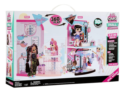 Lol Surprise Playset Juego Omg Mall Cafe Bb Boutique