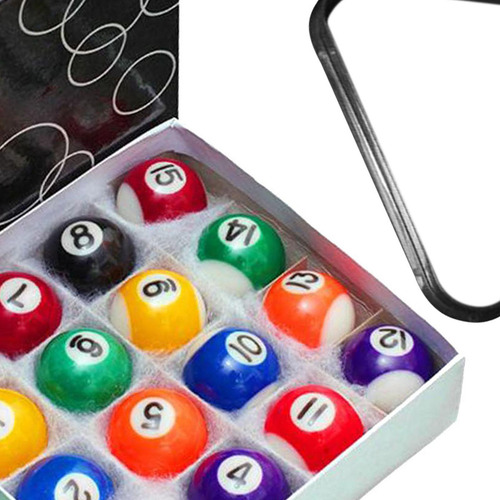 Juego De 16 Bolas De Billar Pequeñas Para Bola De 2,5 Cm