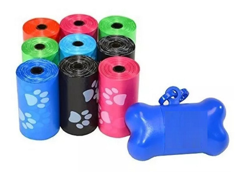 750 Bolsas Para Recoger Excremento De Mascota + Dispensador