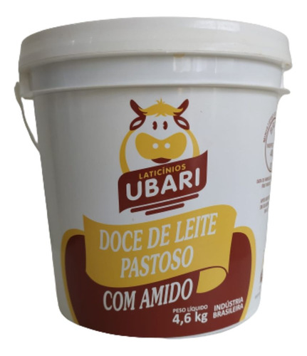 Doce De Leite Pastoso Ubari De Minas Tradicional 4,6 Kg