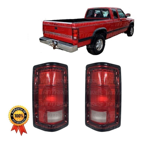 Par Foco Farol Trasero Para Dodge Dakota 1988 1996