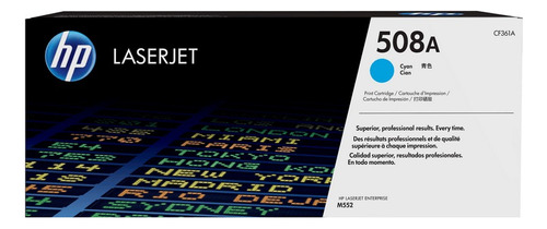 Toner Hp Cf361a Original 508a Cyan 