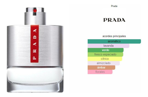 Perfume Prada Luna Rossa Pour Homme Edt 100ml Caballeros