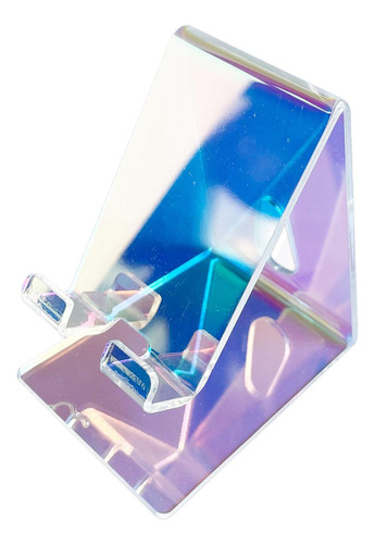 Soporte Acrílico Colorido Del Teléfono Del Tenedor Del