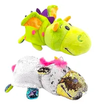 Comprar Peluche Flipazoo 2 En 1 Mascota Reversible Lentejuela Muñeco