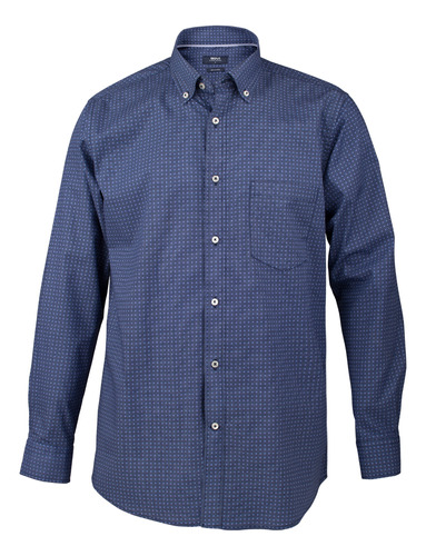 Camisa  Manga Larga Hombre Estampada