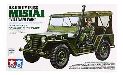 Tamiya - Us Utility Truck M151a1 Modelo De  De Vietna