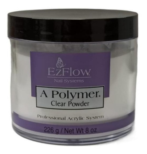 Polimero Polvo Acrílico Para Uñas A-polymer Ezflow 226 Gr Color Clear