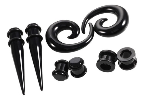 Conjunto De Expansores De Orejas 6mm