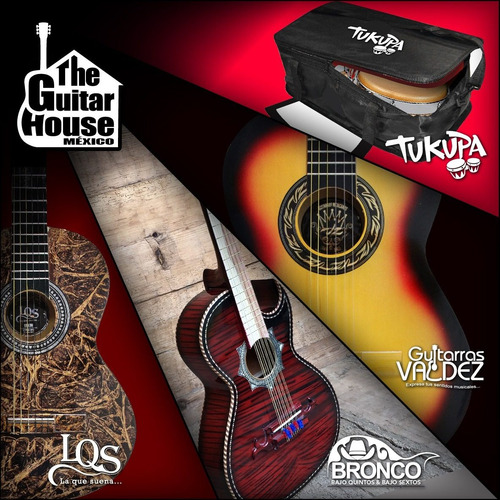Imagen 6 de 6 de Guitarra Clasica C/ Funda Afinador Y Accesorios De Regalo
