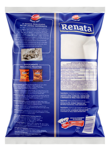 Macarrão de Sêmola com Ovos Pappardelle Renata Pacote 500g