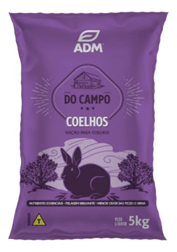 Ração Socil Coelhos Nature Multivita 5 Kg