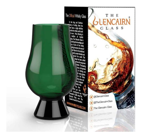 Vaso Cata Whisky Oficial Glencairn Verde