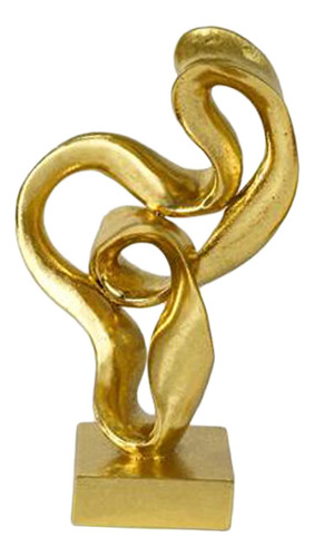 Serpentinas Escultura De Arte Abstracto Figura Estilo C