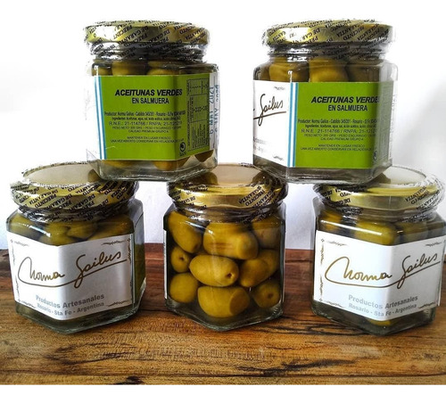 Aceitunas Verdes En Salmuera Norma Gailus X 200gr