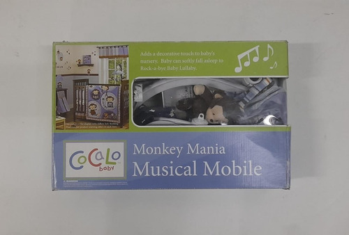 Cocalo Mono Mania Movil Para Bebe Con Musica - Hopetoys