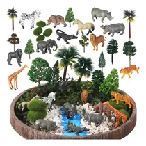 Comprar 26 Piezas Figuras De Animales De Safari Juguetes Animales De