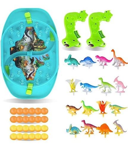 Imagen 2 de 2 de Dinosaurios En Batalla - Juego De Mesa Para 2 Jugadores