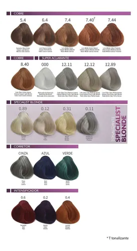 Tinte para cabello Ibeauty Profesional 100ml Todos los colores Corrector de tono gris
