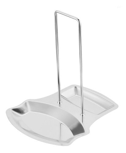 3 Soporte De Tapa Elegante Para Cocina, Organizador Plateado
