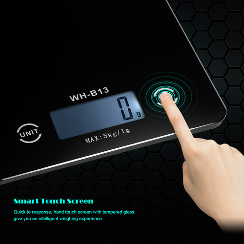 Comida Digital Para Cocina Con Retroiluminación Lcd De 5 Kg/