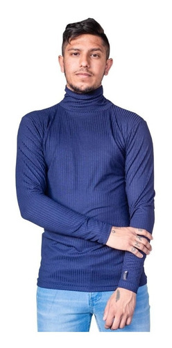 Blusa Cacharrel Suéter Segunda Pele Masculina Outono/inverno